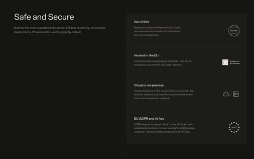 Feature section preview