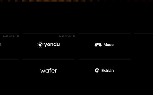 Brand section preview