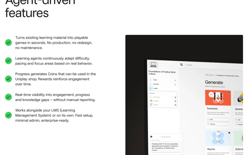 Feature section preview