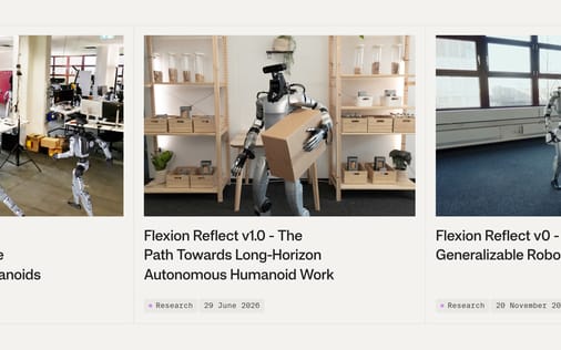 Blog section preview