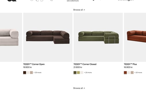 Gallery section preview