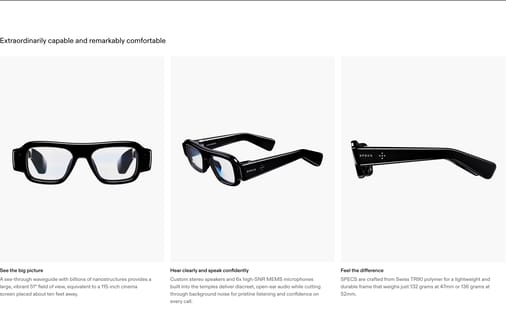 Feature section preview