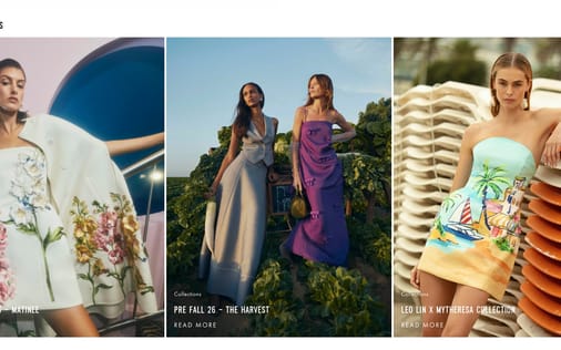 Blog section preview