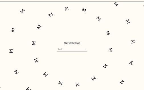 Newsletter section preview