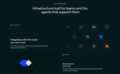 Feature section preview