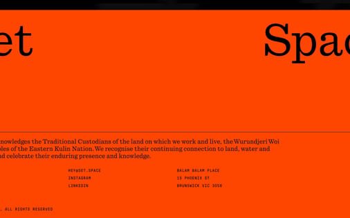 Footer section preview