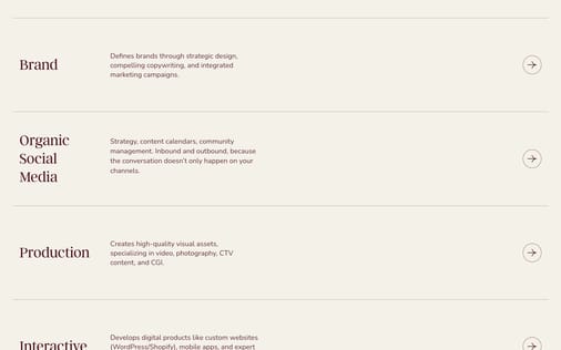 Feature section preview