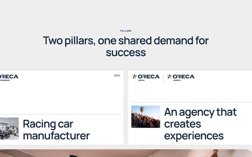 Feature section preview