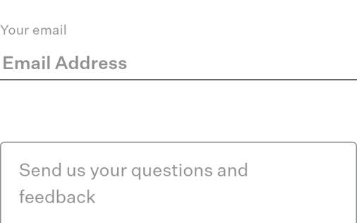 Contact section preview
