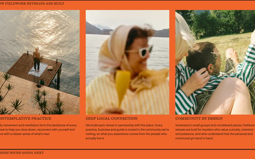 Feature section preview