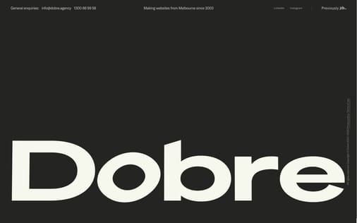 Footer section preview