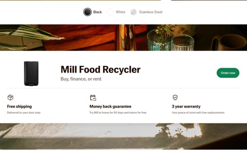 Value Proposition section preview