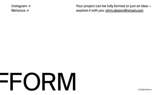 Footer section preview