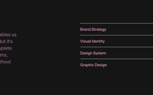 Features section preview