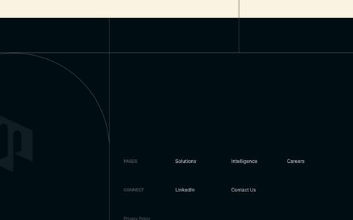 Footer section preview