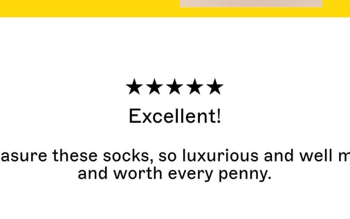 Testimonial section preview