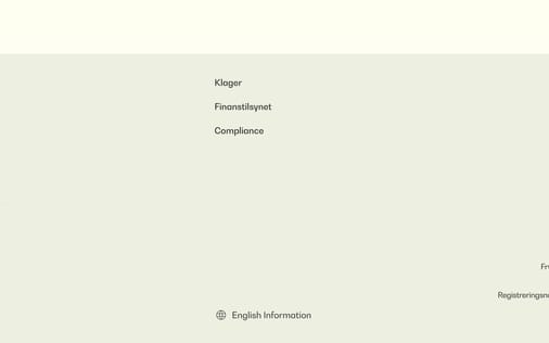 Footer section preview
