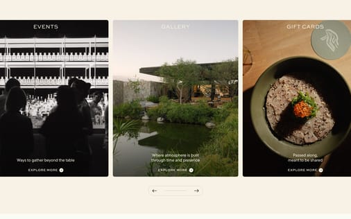 Gallery section preview