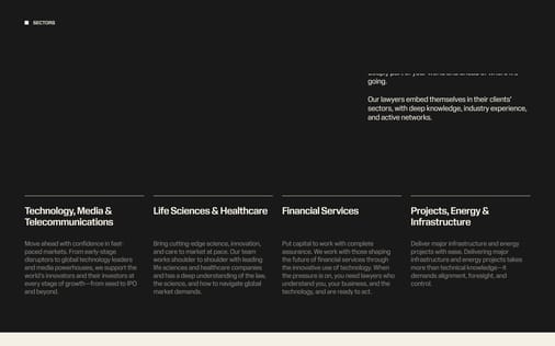 Feature section preview