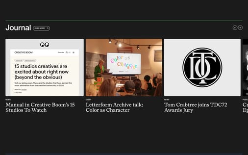 Blog section preview