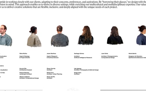 Team section preview