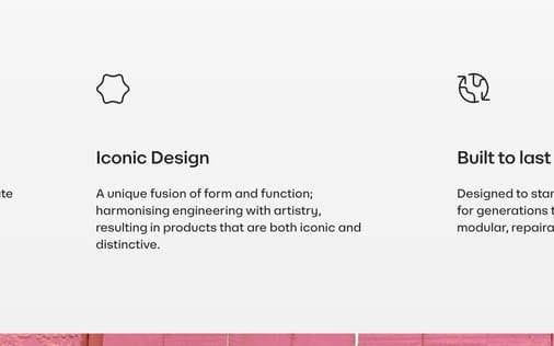 Feature section preview