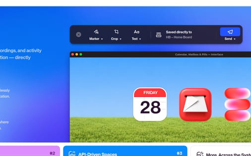 Feature section preview