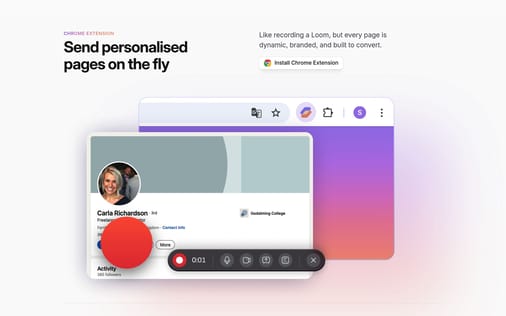 Feature section preview