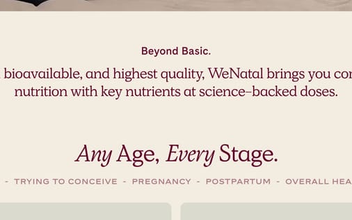 Value Proposition section preview