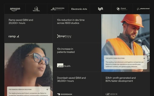Brand section preview
