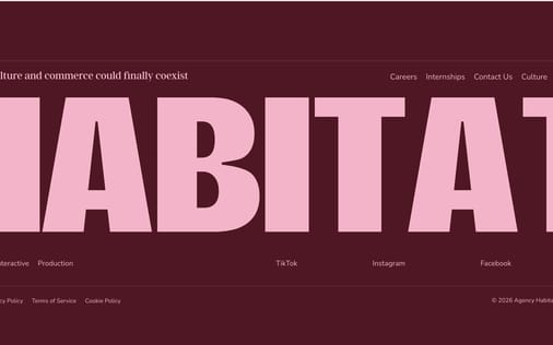 Footer section preview