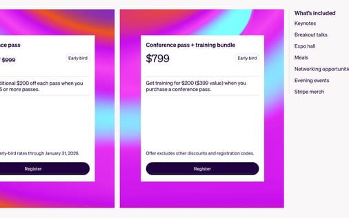 Pricing section preview