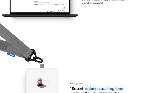 Features section preview