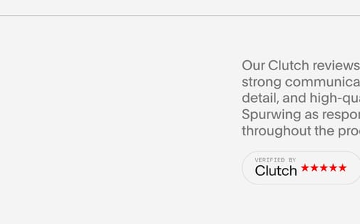 Testimonial section preview