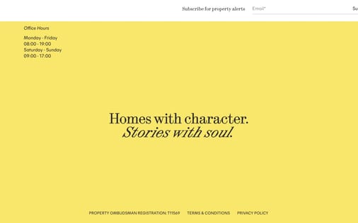Footer section preview