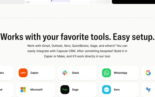 Feature section preview