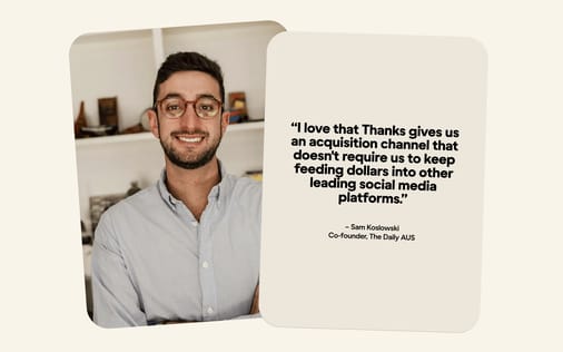 Testimonial section preview