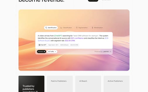 Value Proposition section preview