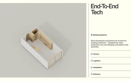 Feature section preview