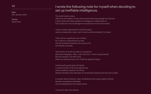Blog section preview