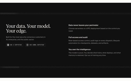 Feature section preview