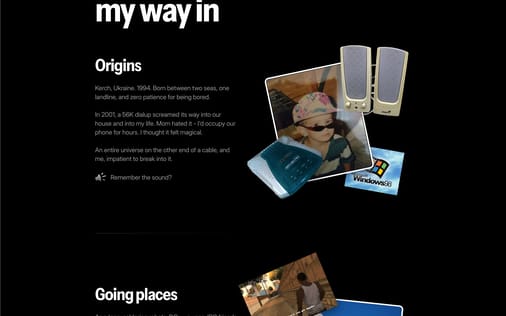 About Us section preview