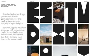 Estudio Piedras website preview