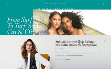 Olivia Palermo website preview