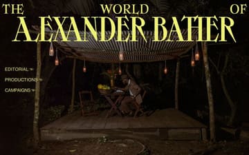 Alexander Bather website preview