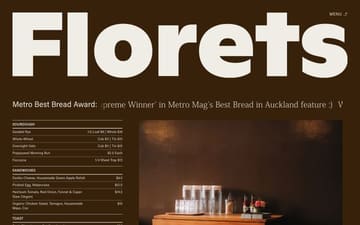 Florets website preview