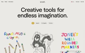 Woset website preview