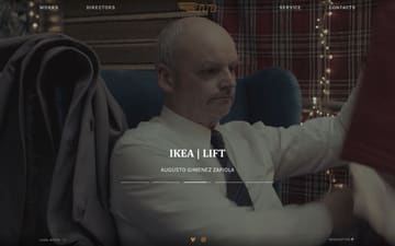 Mercurio Cinematografica website preview
