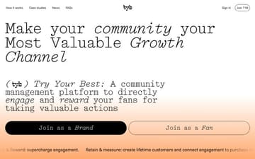 Try Your Best website preview