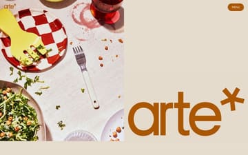 Arte* website preview